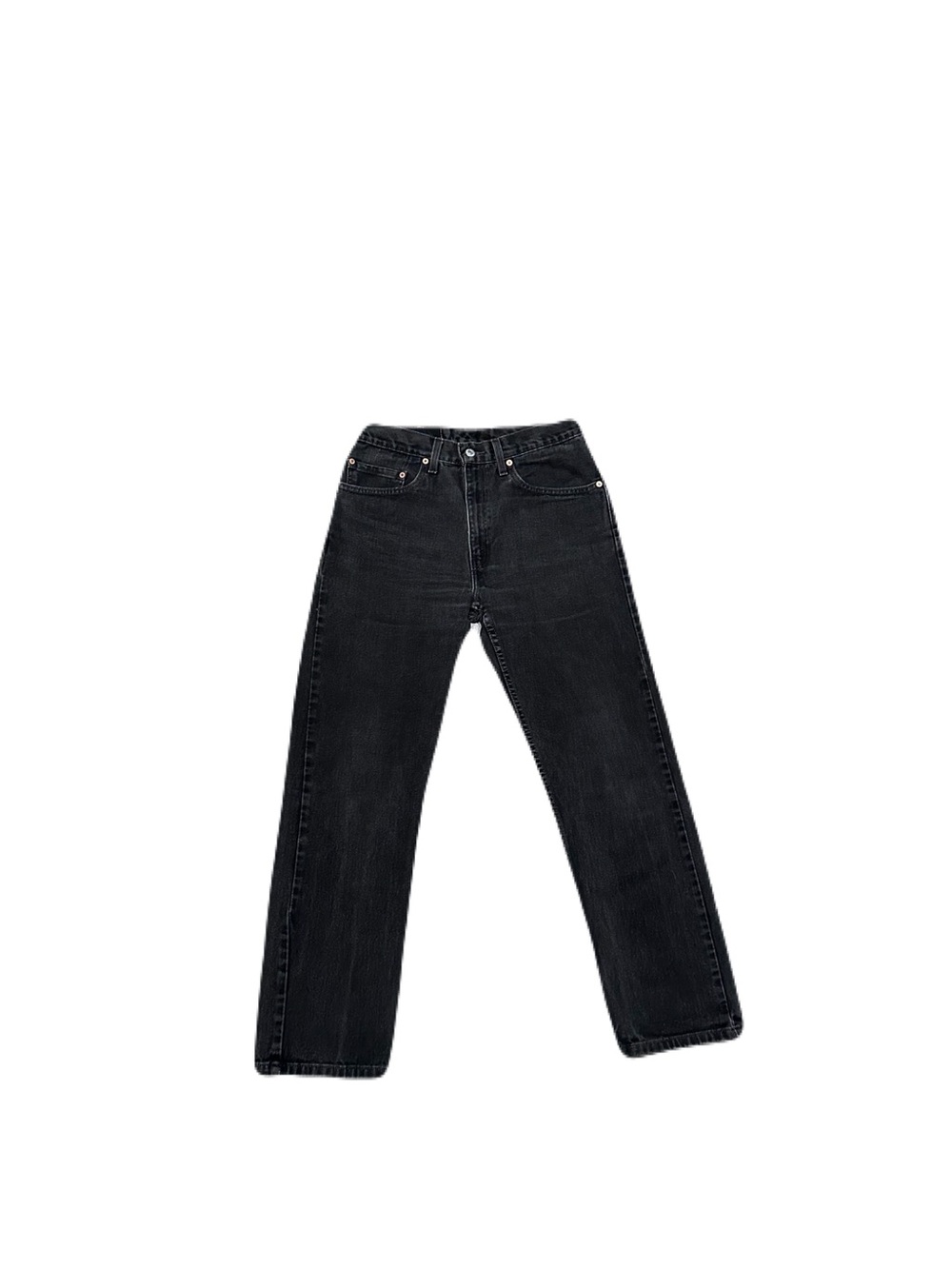 Vintage Levi’s 505 Straight Fit Faded Black Jeans nice 32x30 Actual Size 30x29
